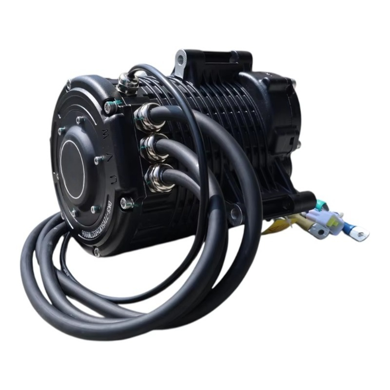 72V 5000W Electric Motorcycle - DK145-70 5000W 기어형 중앙 구동 모터,