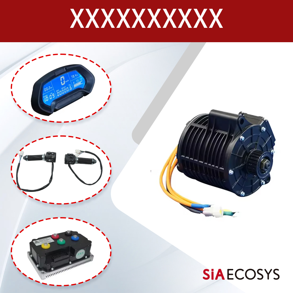 Mid Drive Motor Kit 72V 3000W - QSMOTOR QS138 3000W 72V 미드 드라이브