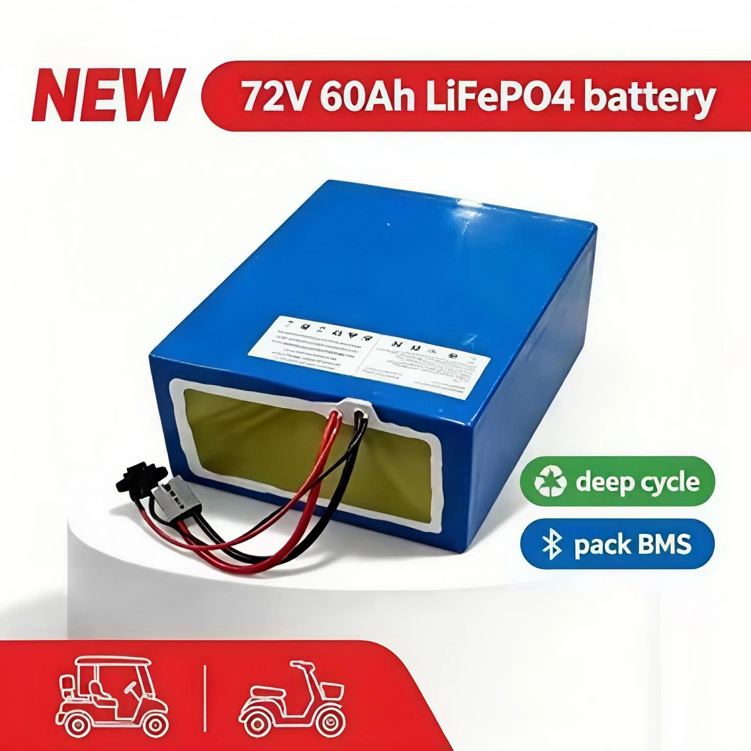 72V 60Ah Lifepo4 Battery Pack - 리튬 72V 60Ah 리튬인산철 배터리 팩