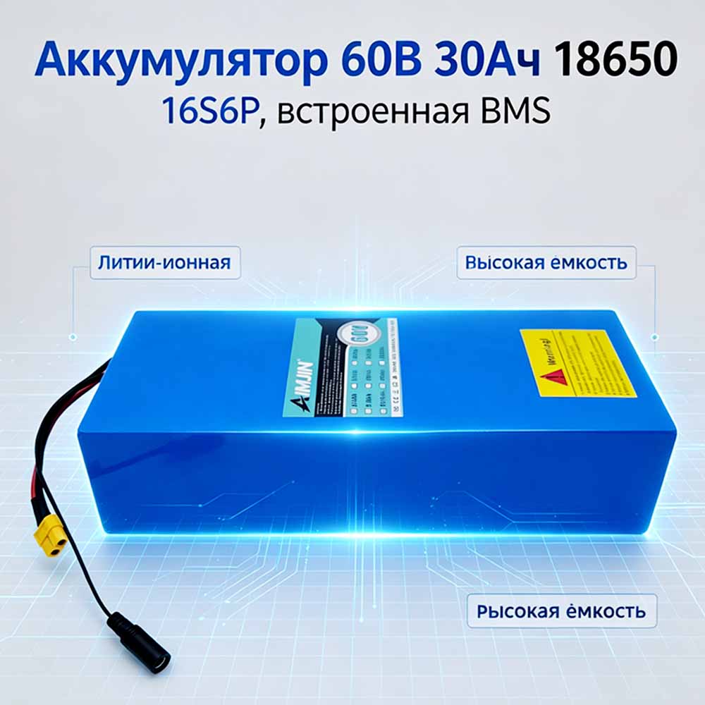 내장형 BMS 18650 16S6P 60V 30Ah 1 - 60V 30Ah Electric Scooter Battery 리뷰 및 가격