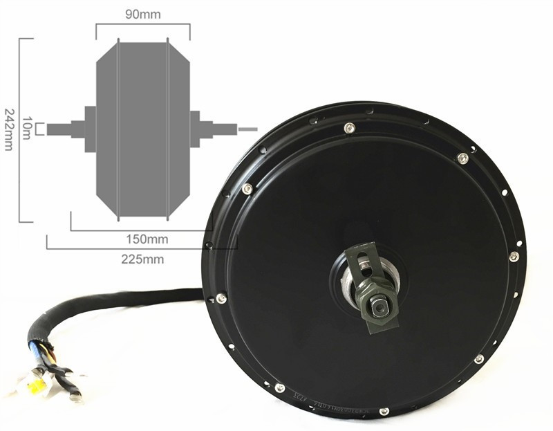 NBpower QS205 50H V3 72v 5000W - Electric Motorcycle Conversion Kit 72V 리뷰 및 가격