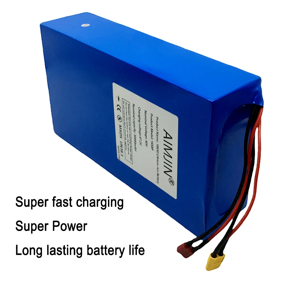 16S8p 1000-3000W 신형 리튬 배터리 60V - 60V 30Ah Electric Scooter Battery 리뷰 및 가격