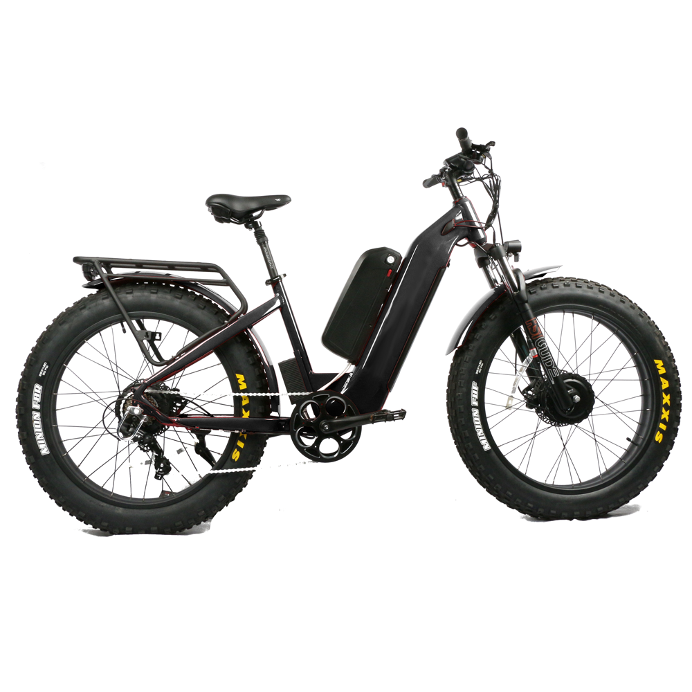 저렴한 가격의 1000W 고출력 듀얼 모터 전기 산악자 - Dual Motor Electric Motorcycle Frame 리뷰 및 가격