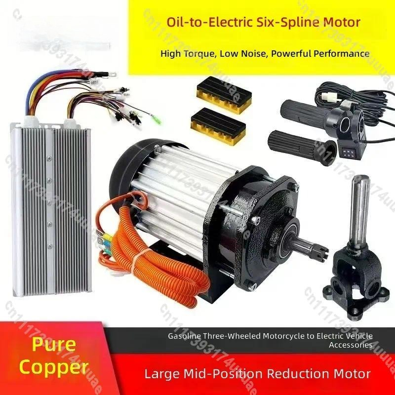 오토바이용 전기 변환 키트, 72V 3000W 고토크  - Electric Motorcycle Conversion Kit 72V 리뷰 및 가격