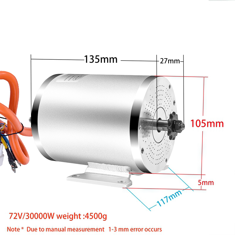3000W 72V 모터 변환 키트 전기 브러시리스 모터 - Electric Motorcycle Conversion Kit 72V 리뷰 및 가격