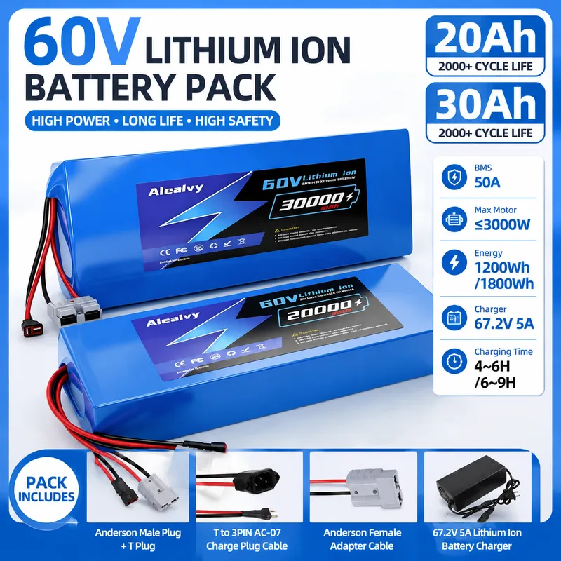 알레아이비 60V 20AH 30AH 21700 리튬 배 - 60V 30Ah Electric Scooter Battery 리뷰 및 가격