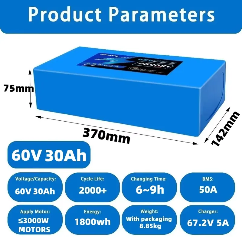 알레아이비 60V 20AH 30AH 21700 리튬 배 - 60V 30Ah Electric Scooter Battery 리뷰 및 가격