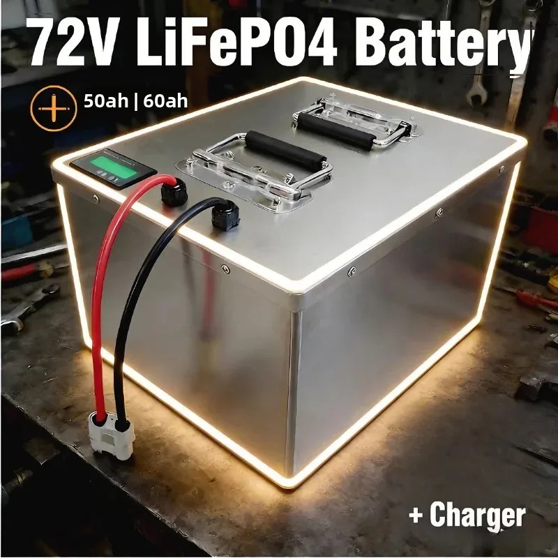 72V 50Ah 50A 60Ah 60 Ah 60A 리튬 - 72V 60Ah Lifepo4 Battery Pack 리뷰 및 가격